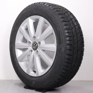 Winterräder 17 Zoll VW T5 T6 T6.1 Original Felgen Merano 7E0071497A Winterreifen 215/60R17 109/107T Hankook RW12 i*cept LV 7x17ET56 5x120 NEU - Bild 6