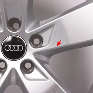 Winterräder 20 Zoll Audi A6 S6 4K C8 Original Felgen 4K0601025K Winterreifen 6-6,5mm DOT22&23 255/40R20 101W XL AO Continental Winter Contact TS 850 P 5-Arm Design RDK - Bild 5