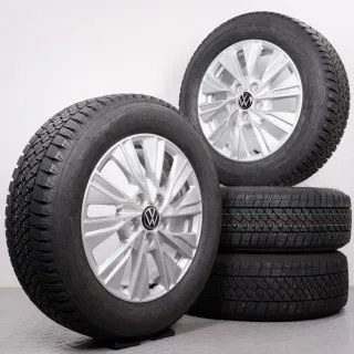 Winterräder 17Zoll VW T7 ST Multivan Original Felgen Dundrod Winterreifen 215/60R17C DOT25 Bridgestone Blizzak W810 NEUWERTIG - Bild 1