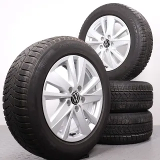 Winterräder 16 Zoll VW Touran II 5T Original Felgen Karlstad 5TA601025Q Winterreifen 205/60R16 96H XL Pirelli Sottozero 3 Seal-Inside DOT20&23 6mm & 6,5mm - Bild 1