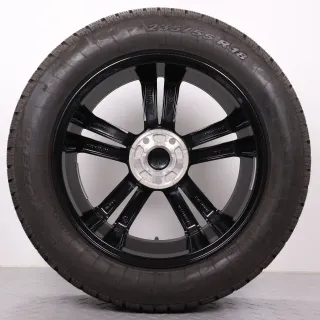 Winterräder 18 Zoll VW Tiguan II & Allspace Original Felgen Sebring schwarz 5NA601025AQ Winterreifen DOT23 7,5 & 8mm 235/55R18 104H XL AO Pirelli Sottozero Winter 210 Serie 2 - Bild 8