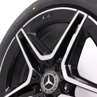 Sommerräder 18 Zoll Mercedes-Benz A-Klasse W177 V177 B-Klasse W247 CLA-Klasse C118 X118 Original Felgen A1774011500 Sommerreifen 225/45R18 95W XL Hankook 7,5x18ET49 - Bild 7