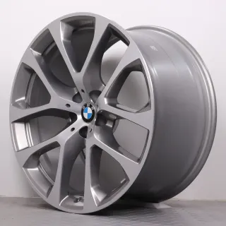 Alufelgen 20 Zoll BMW X5 G05 & X6 G06 Original Felgen Felgensatz Styling 738 6883757 & 6883758 ferricgrey glanzgedreht 9x20ET35 & 10,5x20ET40 5x112 66,6mm - Bild 13