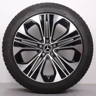 Winterräder 19 Zoll Mercedes-Benz W214 S214 Original Felgen A2144012300 Winterreifen 4-4,5mm DOT23&24 245/45R19 102H XL MO (Mercedes-Original) Continental Winter Contact TS860S - Bild 4