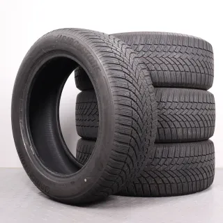 4x Winterreifen Bridgestone Blizzak LM 005 225/55R18 102H XL * MO DOT22 5mm 2255518 Winterräder - Bild 1