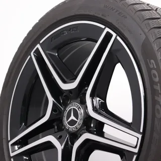 Winterräder 18 Zoll Mercedes-Benz A- B- CLA- Klasse W177 V177 W247 C118 X118 Original Felgen A1774011500 Winterreifen 5,5-6mm DOT18 225/45R18 91H MO Pirelli - Bild 11