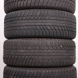 Winterräder 18 Zoll Mercedes-Benz A W177 B W247 CLA-Klasse C118 X118 Original Felgen A1774010600 Winterreifen DOT24&25 6mm 225/45R18 91H MO Bridgestone Blizzak LM001 schwarz glanz - Bild 10