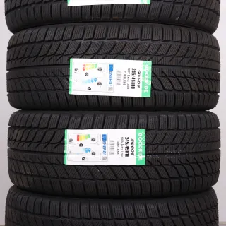 Winterräder 18 Zoll Audi A4 8W B9 Allroad Original Felgen 8W9601025B Winterreifen 245/45R18 100V XL Goodride SW608 5 Paralellspeichen Design Silber 7,5x18ET29 - Bild 12