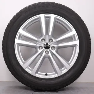 Winterräder 20 Zoll Audi Q7 SQ7 4M Original Alufelgen 4M0601025G Winterreifen DOT23 7,5mm 255/50R20 109H XL AO Bridgestone Blizzak LM-80 EVO - Bild 4