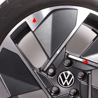 Winterräder 18 Zoll VW ID.3 E11 Original Felgen East Derry 10A601025G Winterreifen 215/55R18 95T (+) optimiert für E-Fahrzeuge DOT21 5,5-6 & 5-5,5mm - Bild 7