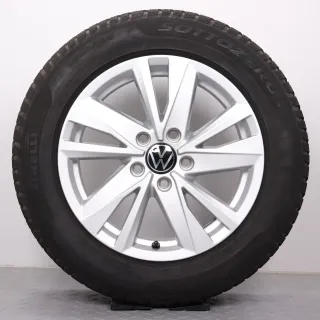 Winterräder 16 Zoll VW Touran II 5T Original Felgen Karlstad 5TA601025Q Winterreifen 205/60R16 96H XL Pirelli Sottozero 3 Seal-Inside DOT20&23 6mm & 6,5mm - Bild 2