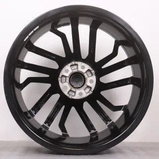 Alufelgen 20 Zoll Audi RS4 8W B9 & RS5 F5 8W Original Felgen Felgensatz 5-Segmentspeichen-Evo-Design 8W0601025FT schwarz glanz 9x20ET22 5x112 66,6mm - Bild 9