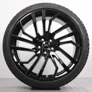 Winterräder 20 Zoll Audi RS4 8W B9 RS5 F5 8W Original Felgen 8W0601025FT Winterreifen DOT24 7mm RDK 275/30R20 97W XL RO1 Continental Winter Contact TS850P 9x20ET22 NEUWERTIG - Bild 3