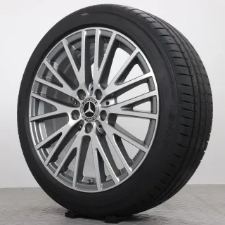 Sommerräder 18 Zoll Mercedes-Benz A-Klasse W177 B-Klasse W247 CLA-Klasse W118 V118 Original Felgen A1774010600 Sommerreifen 225/45R18 95W XL (Extra Load) Hankook Ventus Prime 4 - Bild 6