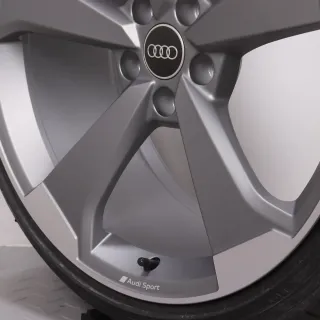 Sommerräder 20 Zoll Audi A5 & S5 F5 8W Original Felgen AUDI SPORT 8W0601025CF Sommerreifen 265/30R20 94Y XL RO1 Continental Sport Contact 5P 9x20ET34 5x112 NEU - Bild 4