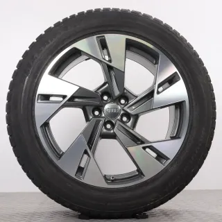 Winterräder 20 Zoll Audi e-tron GE & Q8 etron Original Felgen 4KE601025T Winterreifen DOT22 NEU DEMO 255/50R20 109H XL AO Bridgestone Blizzak LM-80 Evo 9x20ET38 - Bild 2