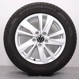 Winterräder 16 Zoll VW Touran II 5T Original Felgen Karlstad 5TA601025Q Winterreifen 205/60R16 96H XL Pirelli Sottozero 3 Seal-Inside DOT20&23 6mm & 6,5mm - Bild 3