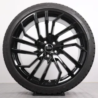 Winterräder 20 Zoll Audi RS4 8W B9 RS5 F5 8W Original Felgen 8W0601025FT Winterreifen DOT24 7mm RDK 275/30R20 97W XL RO1 Continental Winter Contact TS850P 9x20ET22 NEUWERTIG - Bild 4