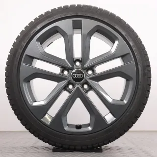 Winterräder 18 Zoll Audi A3 S3 8Y Original Felgen 8Y0601025CM Winterreifen DOT24 7,5mm & 8mm 225/40R18 92V XL AO Continental ContiWinterContact TS830P 8x18ET46 5x112 - Bild 6