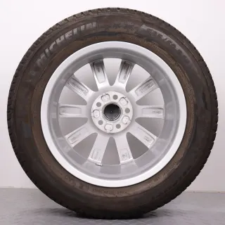 Winterräder 16 Zoll Audi A1 CityCarver / Allstreet Original Felgen 82A601025C Winterreifen DOT24 7,5-8mm 205/60R16 92H AO Michelin Alpin 5 10-Speichen Design silber 6,5x16ET40 - Bild 8