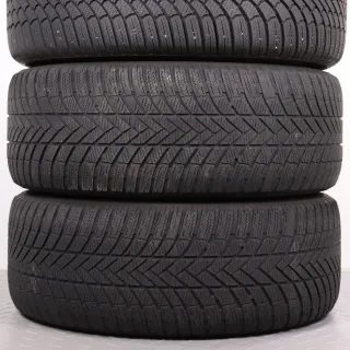 Winterräder 18 Zoll Cupra Formentor KM Original Felgen 5FF601025C Winterreifen 245/45R18 100V XL Bridgestone Silber 8x18ET40 5x112 Alufelgen - Bild 10