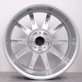Alufelgen 18 Zoll Mercedes-Benz CLA EQ C174 & Shooting Brake X174 Original Felgen Felgensatz 10-Speichen A1784010000 & A1784010100 silber 7,5x18ET48,4 & 9x18ET67 5x112 66,6mm - Bild 5