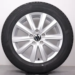 Winterräder 17 Zoll VW T5 T6 T6.1 Original Felgen Merano 7E0071497A Winterreifen 215/60R17 109/107T Hankook RW12 i*cept LV 7x17ET56 5x120 NEU - Bild 5