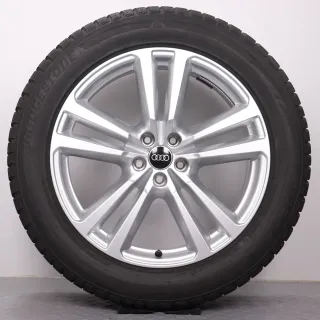 Winterräder 20 Zoll Audi Q7 SQ7 4M Original Alufelgen 4M0601025G Winterreifen DOT24 8,5mm 255/50R20 109H XL AO Bridgestone Blizzak LM-80 EVO - Bild 2