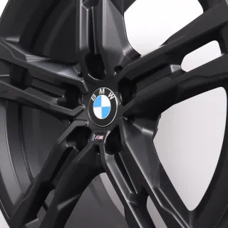 Alufelgen 18 Zoll BMW 1er F40 2er Gran Coupe F44 Original Felgen Felgensatz Styling 556M 8053524 schwarz matt 8x18ET54 5x112 66,6mm - Bild 7
