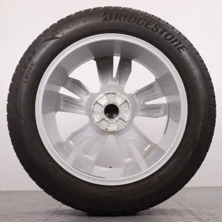 Winterräder 19 Zoll VW ID.4 & ID.5 Original Felgen Loen 11A071499 Winterreifen DOT23 6,5-7mm & 5,5mm 235/55R19 & 255/50R19 Bridgestone Blizzak LM005 silber 5x112 - Bild 7