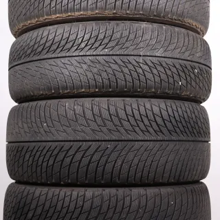 Winterräder 20 Zoll Audi A6 e-tron GH Original Felgen 85E601025AR & AS Winterreifen DOT24&25 6,5-7mm 235/45R20 & 265/40R20 XL AO MIchelin Pilot Alpin 5 5-Doppelspeichen platingrau - Bild 13