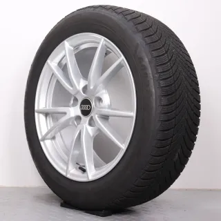 Winterräder 17 Zoll Audi A5 FU B10 Original Felgen 8B3601025A Winterreifen DOT24&25 5,5-6mm & 7-7,5mm 215/55R17 Goodyear Ultragrip Performance 3 - Bild 8