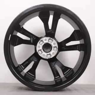 Alufelgen 20 Zoll Audi A5 / S5 F5 8W Original Felgen Felgensatz 5-Doppelspeichen-Polygon-Design 8W0601025EQ Anthrazitschwarz glanzgedreht 9x20ET34 5x112 66,6mm NEU - Bild 5