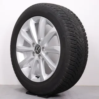 Winterräder 17 Zoll VW Passat 3G B8 Original Felgen 3G0601025C Winterreifen 215/55R17 Helsinki silber 6,5x17ET41 5x112 Alufelgen Winterradsatz - Bild 6