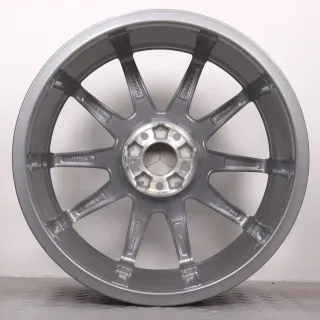Alufelgen 20 Zoll Mercedes-Benz S-Klasse W222 Original Felgen Felgensatz AMG 10-Speichen A2224014000 & A2224014100 7x21 titangrau 8,5x20ET38 & 9,5x20ET38 5x112 66,6mm - Bild 10