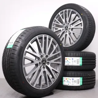 Sommerräder 18 Zoll Mercedes-Benz A-Klasse W177 B-Klasse W247 CLA-Klasse W118 V118 Original Felgen A1774010600 Sommerreifen 225/45R18 95W XL Goodride Zuper Eco Z-107 - Bild 1