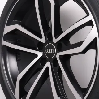 Sommerräder 19 Zoll Audi A4 S4 8W B9 Original Felgen Sidus 8W0071499 Sommerreifen Hankook Ventus S1 EVO2 245/35R19 93Y XL RO1 5-Arm-Sidus-Design schwarz glanzgedreht NEU - Bild 7