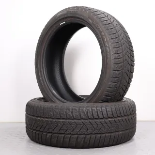2x Winterreifen Pirelli Winter Sottozero 3 225/45R18 95H XL MOE RSC 6-6,5mm DOT21 2254518 Runflat Winterräder - Bild 1