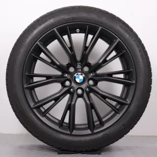 Winterräder 18 Zoll BMW 3er G20 G21 4er G22 G23 2er G42 Original Felgen Stylin 796M 6885305 6885306 Winterreifen 5 & 5,5mm DOT21 225/45R18 & 255/40R18 XL * SSR RSC Runflat - Bild 3