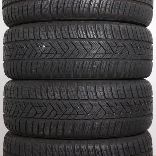 4x Winterreifen Pirelli Winter Sottozero 3 225/45R18 91H MO 5,5-6 & 6mm DOT18&19 2254518 - Bild 3