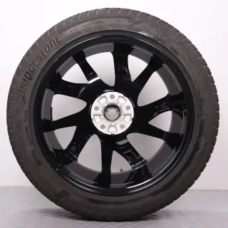 Winterräder 18 Zoll Cupra Formentor KM Original Felgen 5FF601025C Winterreifen 4-4,5mm & 6-6,5mm DOT23 245/45R18 100V XL Bridgestone Blizzak LM005 Schwarz 8x18ET40 5x112 Alufelgen - Bild 8