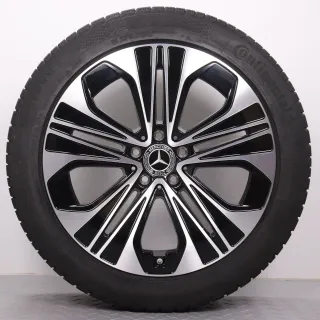 Winterräder 19 Zoll Mercedes-Benz W214 S214 Original Felgen A2144012300 Winterreifen 4-4,5mm DOT23&24 245/45R19 102H XL MO (Mercedes-Original) Continental Winter Contact TS860S - Bild 6