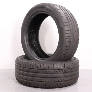 2x Sommerreifen Continental Sport Contact 5 Conti-Seal 245/45R18 96W DOT18 5,5-6mm - Bild 1