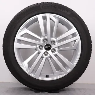 Winterräder 20Zoll Audi Q5 SQ5 FY Original Felgen 80A601025L Winterreifen 8mm DOT24 255/45R20 101V AO Continental Winter Contact TS850P SUV 5-Designspeichen 8x20ET39 NEUWERTIG - Bild 2