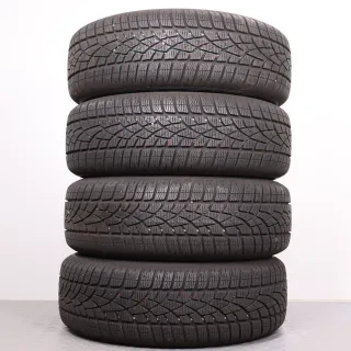 Winterräder 17 Zoll VW T5 T6 T6.1 Original Felgen 7J5601027 Winterreifen 8mm DOT21 215/60R17 104H Dunlop SP Winter Sport 3D Stahlfelge silber 7x17ET56 5x120 Winterradsatz NEUWERTIG - Bild 9