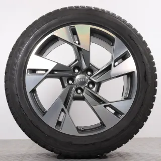 Winterräder 20 Zoll Audi e-tron GE & Q8 etron Original Felgen 4KE601025T Winterreifen DOT22 NEU DEMO 255/50R20 109H XL AO Bridgestone Blizzak LM-80 Evo 9x20ET38 - Bild 3