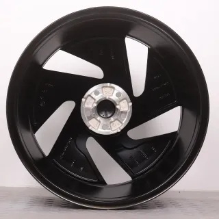 Alufelgen 20 Zoll VW ID.7 ED Original Felgen Felgensatz Montreal 14B601025E & 14B601025F schwarz glanzgedreht 8,5x20ET40 & 9,5x20ET47 5x112 57,1mm NEU - Bild 10