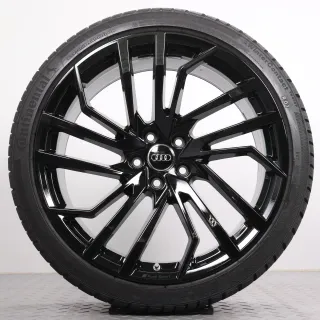 Winterräder 20 Zoll Audi RS4 8W B9 RS5 F5 8W Original Felgen 8W0601025FT Winterreifen DOT24 7mm RDK 275/30R20 97W XL RO1 Continental Winter Contact TS850P 9x20ET22 NEUWERTIG - Bild 5