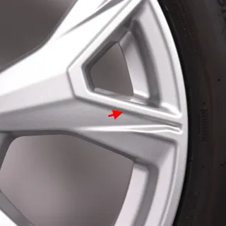 Winterräder 17 Zoll Audi A1 Allstreet & CityCarver Original Felgen 82A601025S Winterreifen DOT24 8mm 205/55R17 95V XL AO Hankook Winter i*cept evo2 - Bild 4