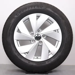 Winterräder 16 Zoll VW Passat 3J B9 Original Felgen 3J0601025 Winterreifen 215/60R16 95H Sealtech, (+) optimiert für Elektrofahrzeuge Goodyear Ultragrip Performance 3 Belmont 5x112 - Bild 2